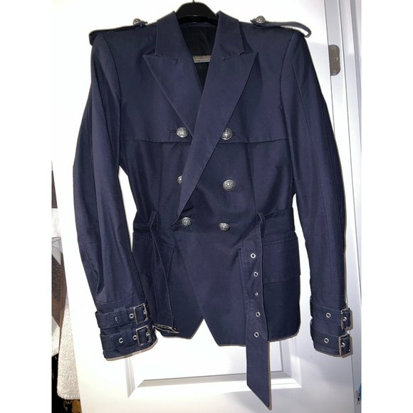 Balmain Double-Breasted Military Blazer - Picture 6 of 13